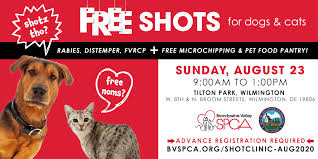 Check spelling or type a new query. Free Rabies Shots And Microchip Clinic For Dogs And Cats On Sunday August 23 In Wilmington Wilmtoday Wilmington De