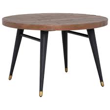 After using a cheap plastic card table as my only table for nearly two years i decided it was time for a change. Modi Round Dining Table Reclaimed Wood Barker Stonehouse