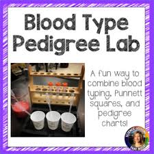 This worksheet gives students a chance to practice identifying genotypes on pedigree charts. Blood Type Pedigree Lab Distance Learning By Science Lessons That Rock