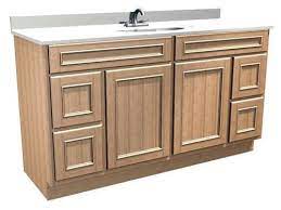 Update your bathroom with stylish and functional bathroom vanities, cabinets, and mirrors from menards®. Briarwood Woodland 60 W X 18 D Bathroom Vanity Cabinet At Menards