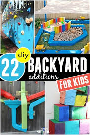 These ideas for sprucing up their play space will keep them active and entertained there which is key. Diy Backyard Ideas For Kids 22 Easy And Cheap Ideas Playtivities Kids Playground Backyard Play Kids Outdoor Play