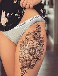 48 Ideas For Tattoo Thigh Mandala Ink Hip Tattoo Thigh Tattoo Thigh Tattoo Designs
