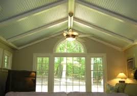Beadboard Vaulted Ceiling Home Ceiling Ceiling Beams Vaulted Ceiling Beams