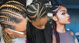 This ghana weaving hairstyle is a simple and easy hairstyle to achieve. 10 Ghana Weaving Hairstyles All Back Styles Bound To Make You The Centre Of Attentionsearch Hair Styles Hair Natural Hair Styles