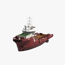 Anchor Handling Tug Supply Vessel 3d Max 3d Model Vessel Model