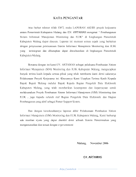 Kali ini saya akan memberikan kepada kalian semua contoh format excel laporan bulanan, mingguan, harian dan jadwal pelaksanaan untuk konsultan pengawas. Kata Pengantar