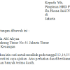 Surat izin orang tua untuk menikah. 1