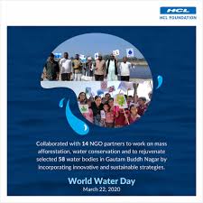 World water day 2020's theme will be about climate change. Hcl Foundation The Theme For World Water Day 2020 Is Facebook