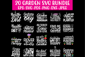 Download Garden Svg Design Bundle Graphic By Design Store Creative Fabrica SVG Cut Files