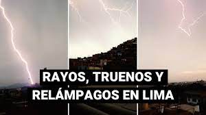 En zonas de lima centro, lima este y el callao se pudo incluso registrar relámpagos sobre el cielo. Rayos Truenos Y Relampagos En Lima Cuando Fue La Ultima Vez Que Ocurrio Un Fenomeno Similar Nnav Vr Video Videos Peru21