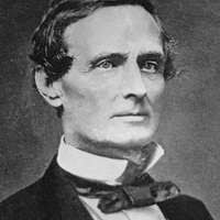 President Jefferson Davis. Arriving in the field of battle at Bulls's Run,  [between 1861 and 1865]