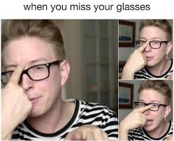 50 Memes About Wearing Glasses That Will Make You Laugh Until Your Eyes Water Glasses Meme Funny Glasses People With Glasses