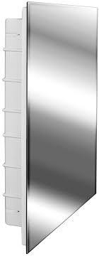 26 cabinet includes 6 adjustable shelves. Amazon Com Zaca Spacecab Media Recessed Medicine Cabinet 16 W X 26 L Home Kitchen