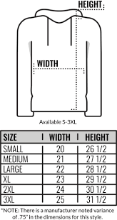 size chart independent trading special blend full zip