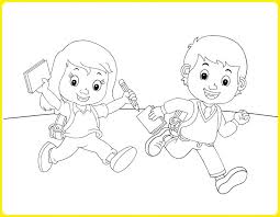 Gambar berikut adalah gambar balon udara gambarnya sangat sederhana dan mudah untuk diwarnai. Aneka Gambar Anak Sekolah Kartun Untuk Menunjang Kreativitas