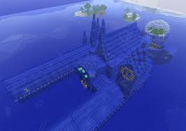 Want to live like spongebob? Minecraft Water Mansion By Blackmantha On Deviantart