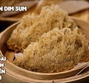 Taro cake fried with egg - YouTube