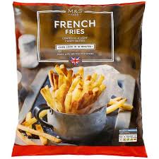 How to cook frozen potatoes. M S French Fries Frozen Ocado