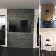 Making Of Tv Wand Tv Wand Tv Wand Wohnzimmer Wohnung