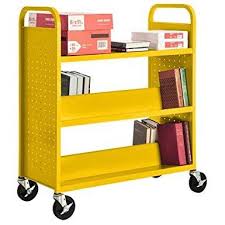 16 Library Carts I Will Own When I Win The Lottery Bookriot Com Library Cart Shelves Book Cart