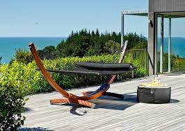 Their signature stand expands up to 9 feet, providing supreme durability up to 450 pounds of body weight. Lujo Living Free Standing Double Hammock With Stand Gadget Flow