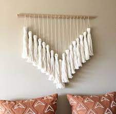 super craft room yarn tassel garland ideas yarn wall hanging tassel wall hang large woven wall hanging