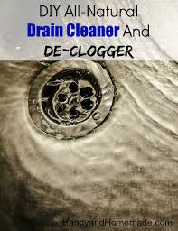 Homemade All Natural Drain Cleaner And De Clogger Jpg 512 666 Pixels Diy Drain Cleaner Homemade Drain Cleaner Drain Cleaner