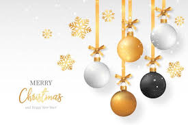 Download Elegant Christmas Background With Stylish Christmas Balls For Free Christmas Background Elegant Christmas Christmas Balls