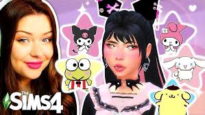 Creating Sims as SANRIO Characters in The Sims 4