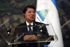 Minister Foreign Affairs Nicaragua Denis Moncada Editorial Stock Photo