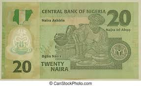 Naira notes and coins are printed/minted by the nigerian security printing and minting plc (nspm) plc and other overseas the cbn maintains an office called mint inspectorate in the premises of the nspm plc to maintain security and quality of naira notes and coins. The Naira Is The Currency Of Nigeria 20 Naira Canstock