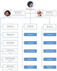 Types Of Organizational Charts Organization Structure