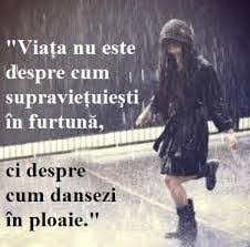 Ieri a inceput sa ploua in rafale pe la 5, 5 si ceva. Ploaia Bogdanapovestiri