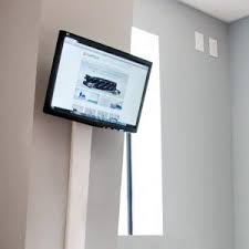 There's no doorframe and those walls are hard to nail in to. How To Hide Tv Wires For A Wall Mounted Tv Firefold