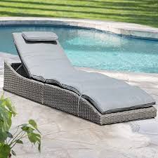 Amazonsmile Soleil Jardin Folding Outdoor Adjustable Chaise Lounge Chair With Removable Cushion Fully As Chaise Lounge Chair Patio Lounge Chairs Patio Chaise