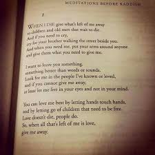When All That S Left Of Me Is Love Give Me Away When I Die Meditation How To Memorize Things