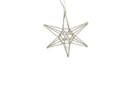 3d metallrahmen stern / weihnachtsstern mit led beleuchtung. Draht Stern 3d Mit Led Beleuchtung 2277 67