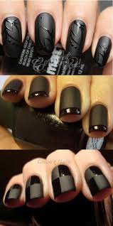 19 Tutos Pour Etre Chic Avec Des Ongles Noirs Astuces De Filles Ongles Beaux Ongles Beaute Des Ongles
