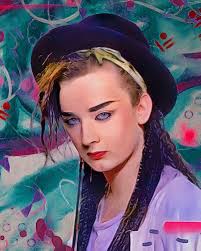 Boy George fine art print