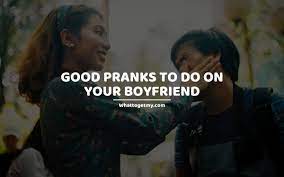 Remember, pranking is different from griefing, griefing causes mass destruction with lava, tnt, withers, fire and all that bad stuffs while pranking barely 3. Good Pranks To Do On Your Boyfriend What To Get My