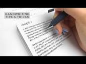 how to improve your handwriting | a realistic approach + free pdf ...