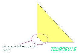 Dans un précédent article je vous parlais de la façon de retirer un joint et de refaire un joint tout propre. Tournevis Lisser Un Joint Silicone
