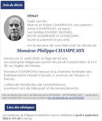 Abonnez vous à notre chaîne youtube www.youtube.com/c/etelebenin en direct_suivez etélé sur facebook et youtube. Deces De Monsieur Champeaux Philippe
