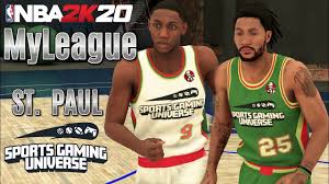 Nba 2k20 Myleague Expansion Featuring The St Paul Sports Gaming Universe Ep1 Nba 2k20 Ps4 Youtube