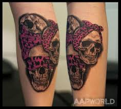 Bandana See No Evil Hear No Evil Speak No Evil Skulls Speak No Evil Hear No Evil See No Evil Skull Tattoo By Antonio Limited Availability At Salvation T Skull Girl Tattoo Sugar Skull Tattoos Best Couple Tattoos