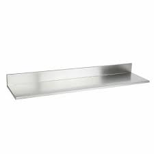 You can wash stainless steel with warm water, a soft cloth, mild detergent, or essential household items such as baking soda and vinegar. Stainless Steel Restaurant Bar Cafe Kitchen Floating Wall Shelf 8x30 Inch Pre 744947884940 Ebay