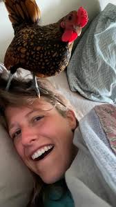 Bird Wants To Be Just Like His Human Mom