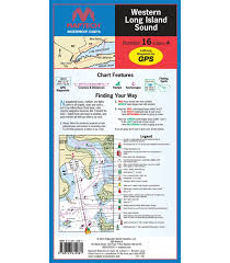 Maptech Wpc016 Western Long Island Sound Waterproof Chart 4th Edition 2019