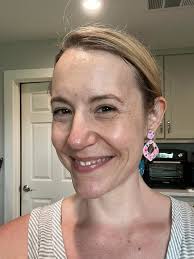 Brand new earing design by Double O Printing we will be out at the craft  fair tomorrow at the white sands mall from 10-4. Come get out of the cold  winds of