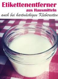 Etiketten Entferner Selbst Gemacht Auch Bei Ganz Hartnackigen Klebe Resten Etiketten Entfernen Putzmittel Selbstgemacht Hausreinigungs Tipps